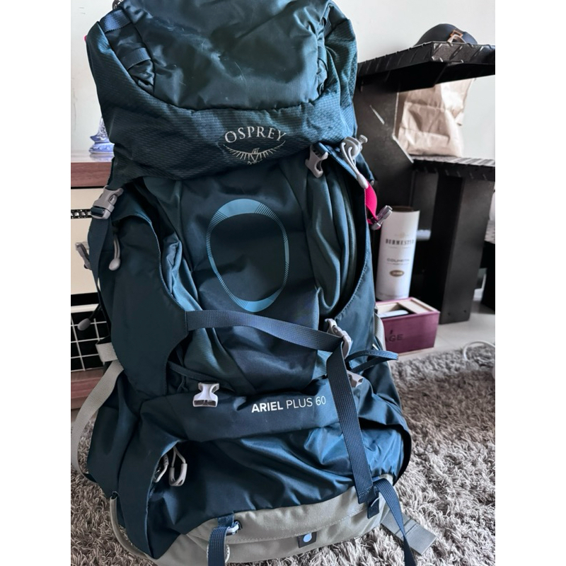 Osprey ariel plus 60L 女登山背包 （二手/近新）