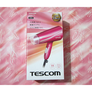 【全新正品】TESCOM 大風量負離子吹風機(TID450TW)(玫瑰桃)