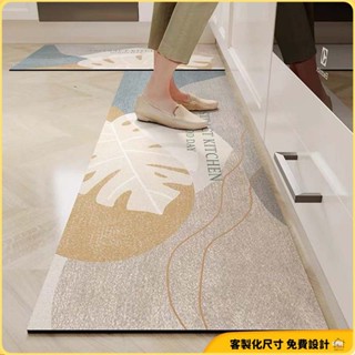 7Cat客製地墊 | 北歐風廚房地墊 耐髒吸水地墊 矽藻土軟地墊 廚房腳踏墊 防滑墊 珪藻土地墊 廚房地墊防水防油