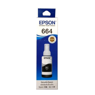 EPSON 664(C13T664100)原廠黑色墨水匣-全新未拆