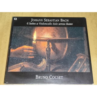 好音悅 Bruno Cocset Bach 巴哈 6首無伴奏大提琴組曲 2CD Alpha 029