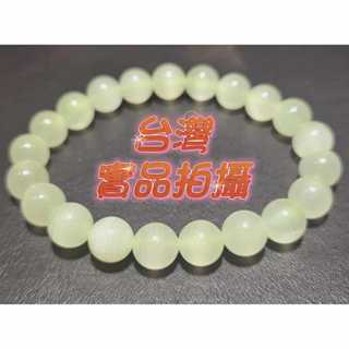 100%天然綠紋石手珠9mm 臺灣實品拍攝 千層綠紋石 綠紋石 綠紋石手鍊 彩紋石 綠紋手珠