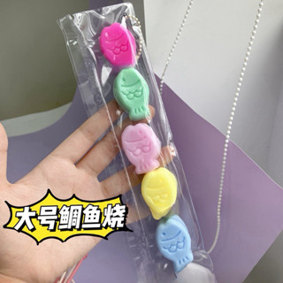 一排鯛魚燒🐟捏捏樂 舒壓小物 掛件