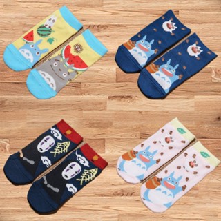 吉卜力 日本正品 襪子 宮崎駿 龍貓 神隱少女 無臉男 小少爺鼠 卡通短襪 踝襪 隱形襪 短襪 腳踝襪 成人襪
