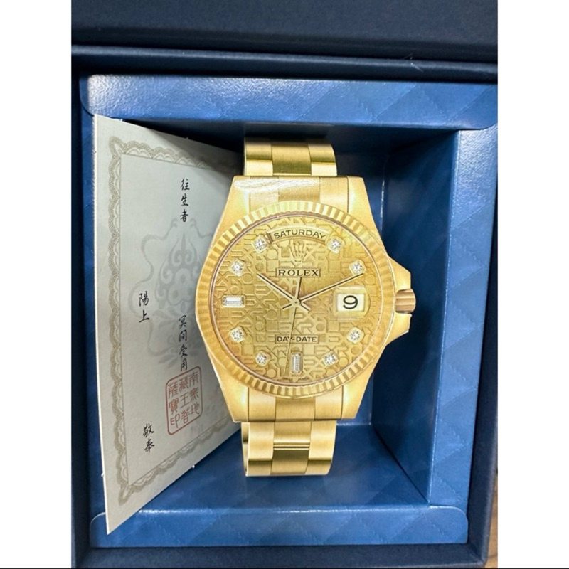 祥宏精品紙藝 勞力士紅蟳  水鬼王  彩虹圈 香奈兒山茶花  百達翡麗  AP名錶 紙紮名表