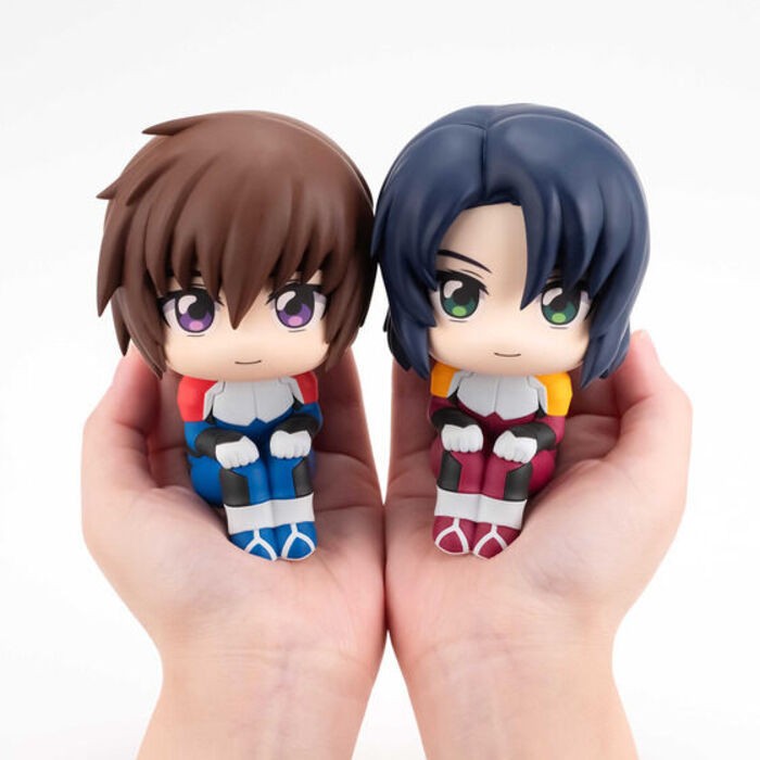 [特典版] MegaHouse LOOK UP 鋼彈SEED 煌·大和＆阿斯蘭·薩拉 套組