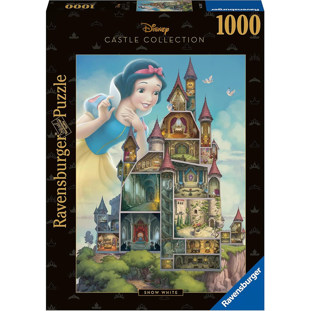 德國Ravensburger 維寶迪士尼拼圖-城堡系列 白雪公主(1000P) RV17329