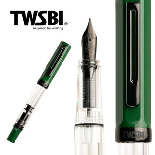 台灣 TWSBI 三文堂《ECO 系列鋼筆》墨綠 & 黑鈦