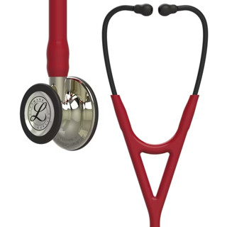 【3M】Littmann 心臟科第四代 6176, 蜜棗紅色管/香檳金聽頭(美國製造 聽診器權威)
