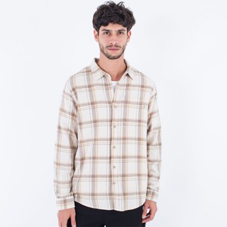 HURLEY｜男 PORTLAND WOOL FLANNEL 法蘭絨長袖襯衫