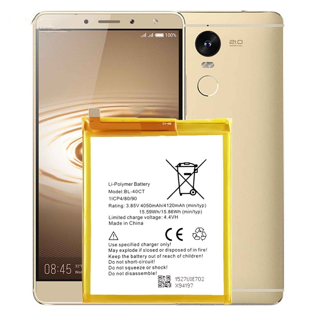適用於傳音Tecno phantom 6Plus/6+ 手機BL-40CT內置電池全新電板