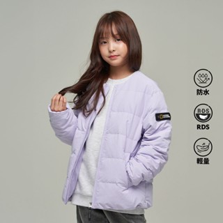【國家地理服飾】兒童HERON輕量羽絨外套 - 紫色