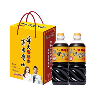 屏大薄鹽醬油2入組710ml獨家販售