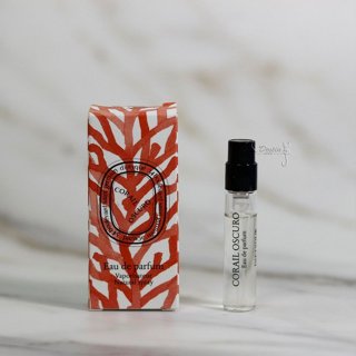 Diptyque 幽影珊瑚 Corail Oscuro 中性淡香精 2mL 可噴式 試管香水 2024新品 全新 現貨