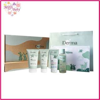 丹麥Derma 有機寵愛寶寶新生禮(附紙袋) 米菲寶貝【贈收納袋】【新包裝上市】