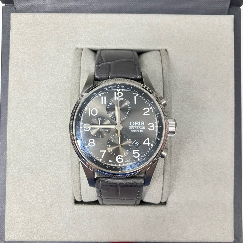【新莊幸福店】Big Crown ProPilot 01 774 7699 4063 等級A ORIS 不鏽鋼錶帶