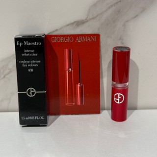 現貨出清 GIORGIO ARMANI 亞曼尼GA 奢華絲絨訂製唇萃 色號400 精巧版 1.5ml⚡️Cube inn