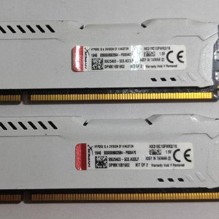 金士頓 Kingston HyperX FURY DDR3 1866 Kit 8GX2 16G HX318C10FWK2