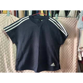二手 女裝 ADIDAS 運動T恤 短版上衣