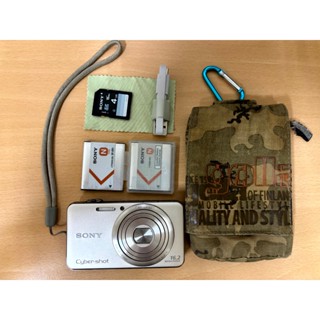 【二手】早期CMOS數位相機 SONY Cyber-shot DSC-WX50 金色 蔡司鏡頭