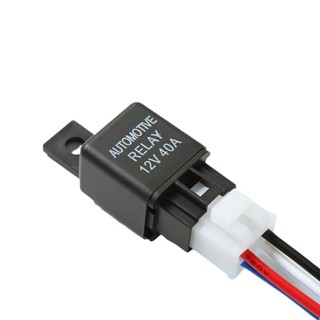 【臺灣現貨】12V車用繼電器 4腳繼電器 12V 40A 汽車空調,霧燈,風扇,壓縮機繼電器