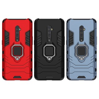軍規防摔手機殼 OPPO Reno 10x Zoom 鋼鐵指環支架 防摔殼 OPPO Reno 10x Zoom 手機殼