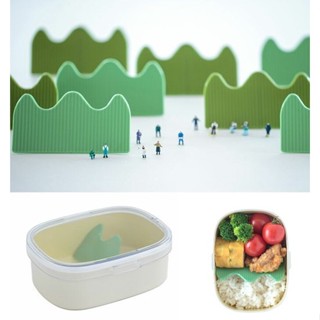 ♡松鼠日貨♡日本 正版 NANAME-MORI 山形 活動隔板 保鮮盒 便當盒 600ml 日本製