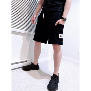 Tommy Hilfiger高磅數短棉褲 短褲 休閒褲 黑色正櫃款 【Watch On-line Store 】