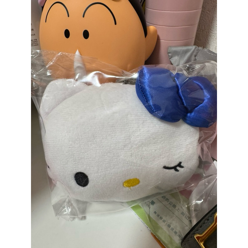 全新✨ 7-11 hello kitty 絨毛吊飾零錢包 磁鐵10入