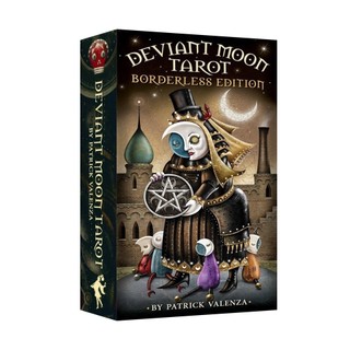 中239.A203.B244 ◈光之海◈ 月亮魔偶 魔幻月亮塔羅牌 Deviant Moon Tarot Deck送翻譯