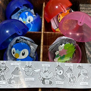 Pokemon精靈寶可夢軟膠吊飾神奇寶貝皮卡丘扭蛋 轉蛋盒玩食玩模型公仔玩偶人偶黏土人娃娃玩具卡通動畫漫畫動漫遊戲人物