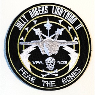 JOLLY ROGERS F-35 10CM PATCH 臂章 ARM-FTBF35