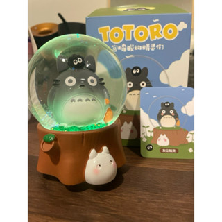 【現貨】*確認款✅* 宮崎駿盲盒 TOTORO 宮崎駿精靈們 龍貓 灰塵精靈 水晶球款 音樂盒 流沙水晶球🔮 快速出貨🚚