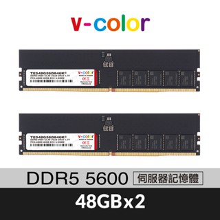 v-color 全何 DDR5 5600 96GB(48GBX2) ECC U-DIMM 伺服器記憶體