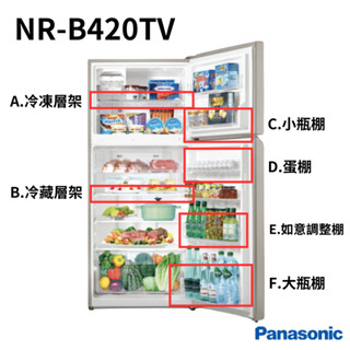 原廠 冰箱層架 NR-B420TV NR-B421TV NR-B429TG B426GV瓶棚 蛋棚 菜桶 保鮮盒 國際牌