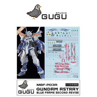 【Max模型小站】GUGU MG 1/100 藍異端鋼彈 藍迷茫 大劍 高畫質 水貼