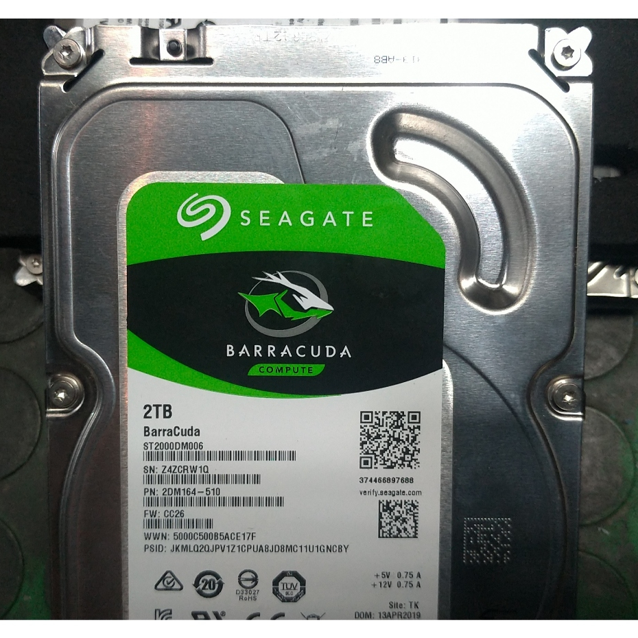 ※含稅附發票※3.5吋桌機硬碟 WD 東芝 Seagate 日立 500G 1TB 2TB  外接 擴充 行動硬碟