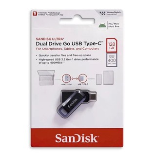 [公司貨] 新版 SanDisk 128GB Dual Drive Go USB3.2 Type C 雙用 隨身碟