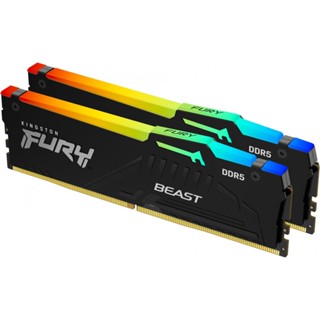 金士頓 FURY Beast DDR5-5600 32G RGB【16GX2】KF556C36BBEAK2-32