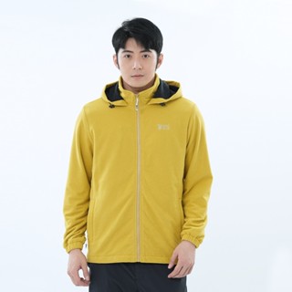【遊遍天下】臺灣現貨 男款防風刷毛保暖機能外套GJ21004 / 黃色 (M-3L)
