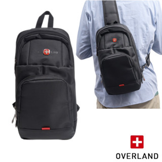 OVERLAND 防潑水尼龍胸包 防潑水款單肩包 胸包 單肩包斜揹包 休閒包 男生包包 胸包 3179