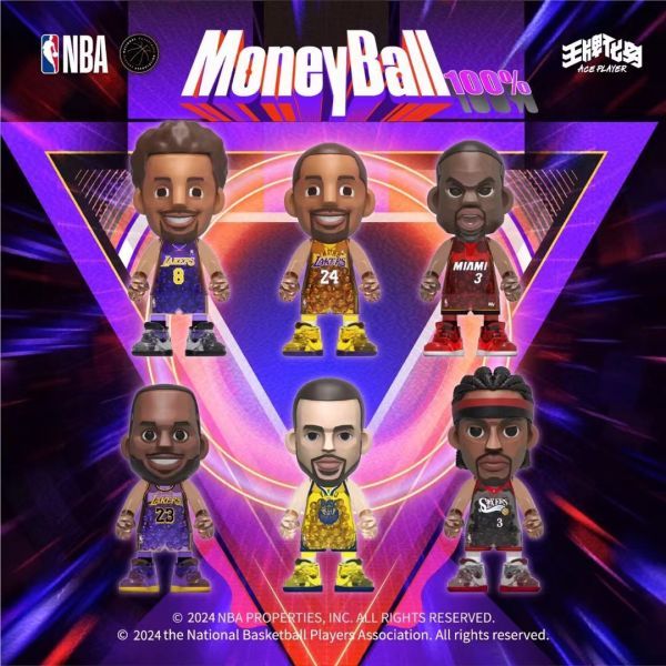 AcePlayer 王牌化身 100%MoneyBall 科比 艾佛森 詹姆斯 柯瑞【APMB】