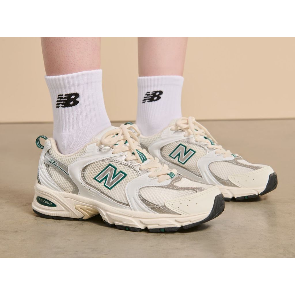 琳~ NEW BALANCE 女復古慢跑鞋 運動鞋 530 米綠色 MR530SX 現貨 原價3080