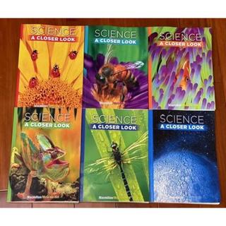 非點讀送音訊 平裝 Science A Closer Look 加州科學 G1-G6 全新版美國加州科學 wonders