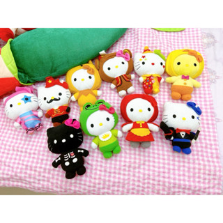 麥當勞kitty娃娃絕版可愛2013年2014年小紅帽猴子魔術師小丑小鴨獅子青蛙粉紅天使訓獸師造型