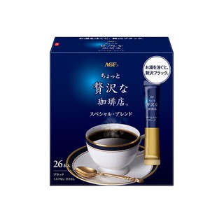 AGF 略顯奢華的咖啡店 個人即溶咖啡 買1盒26入 散裝1袋10入