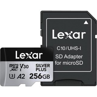 Lexar雷克沙 Silver Plus x MicroSDXC UHS-I V30 U3 128GB 256GB記憶卡