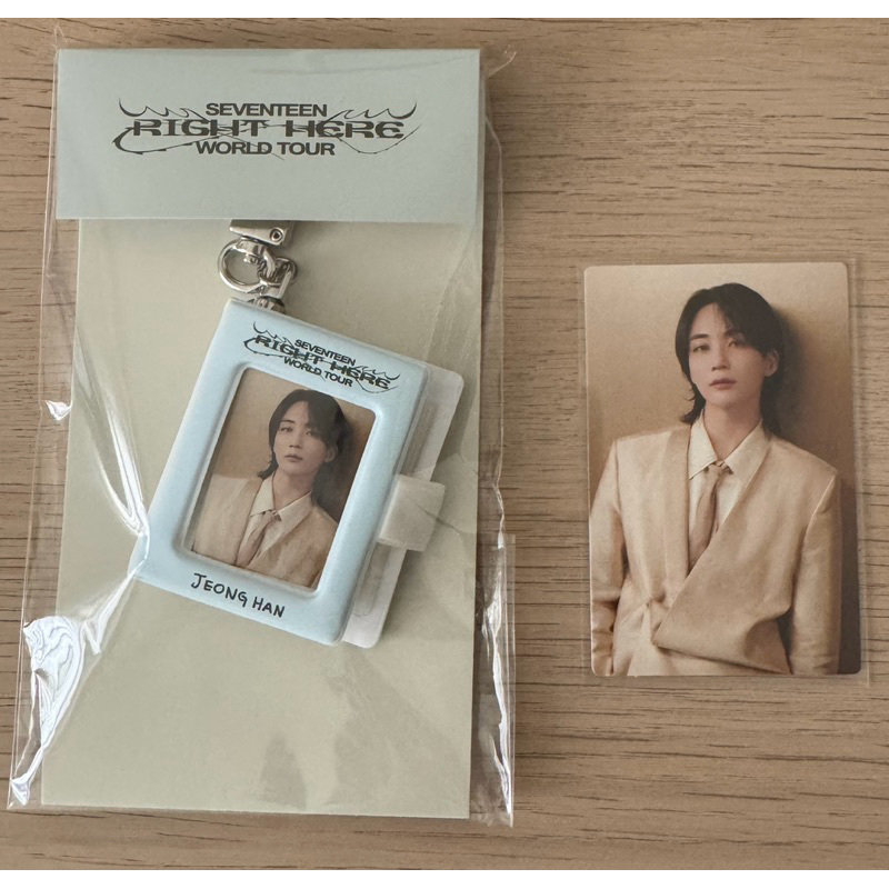（請詳讀商品資訊）SEVENTEEN right here 高陽 演唱會 世巡 周邊 迷你 卡冊 鑰匙圈 證件照 淨漢