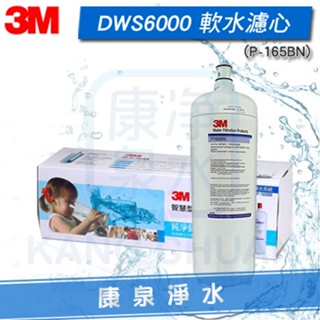 3M DWS6000-ST 智慧型雙效淨水系統軟水替換濾心