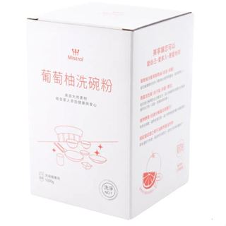 美寧 mistral 洗碗機專用洗劑 葡萄柚洗碗粉 1000g